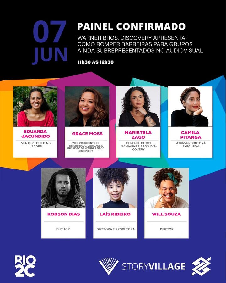 Robson Dias speaking at Rio2C